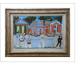 FANFARE DES ELEVES DU LYCEE ANTENOR FIRMIN CELEBRANT, LE 17. OCT.