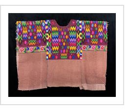 Vintage Huipil from Chichicastenango