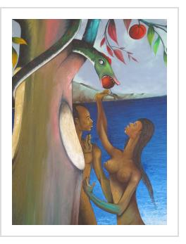 Adam and Eve by Gourgue