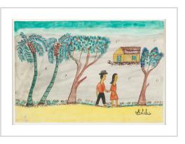 Couple Walking on the Road