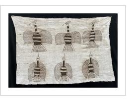 Six Birds - Korhogo Cloth from the Cote d'Ivoire, c.1970
