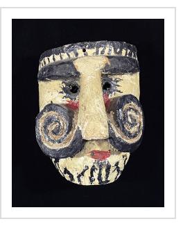 Carnaval Mask with Mustache