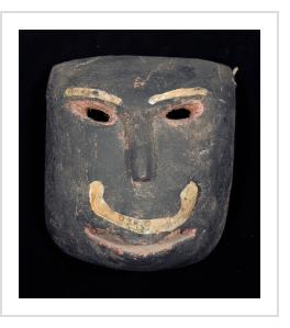 Old Mask with mustache  from Guerrero
