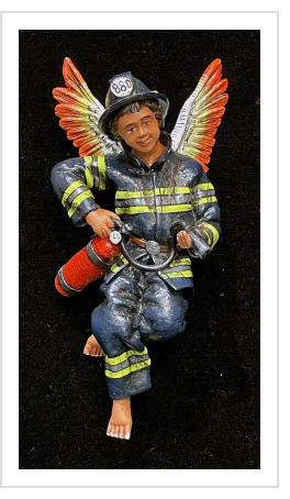 Angel Bombero 880 - retablo figure