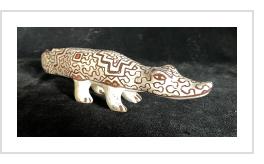 Shipibo Alligator Figure