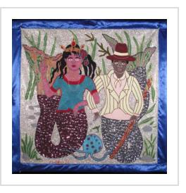 Haitian Vodou Flags