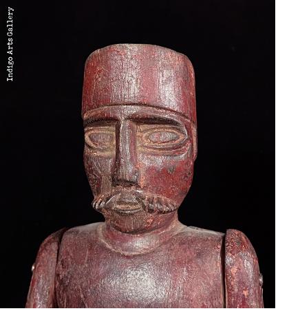 Seated Ajitz figure