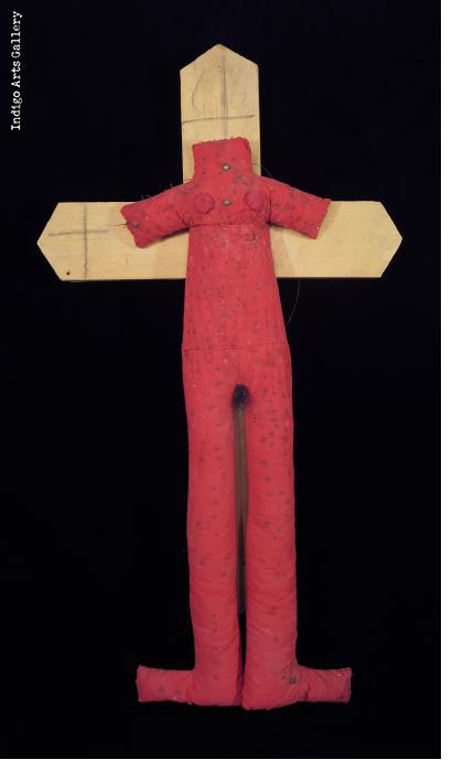 Figure on a Cross - Vodou object