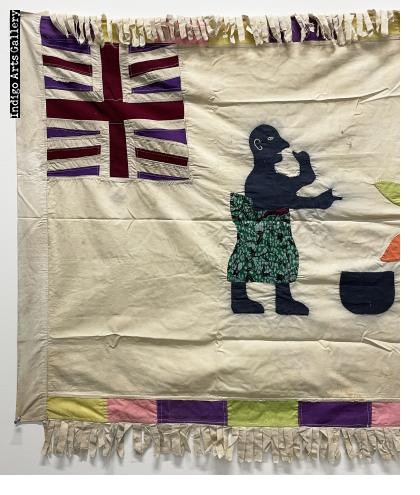 Asafo Flag Military Banner from Pre- Independence Ghana