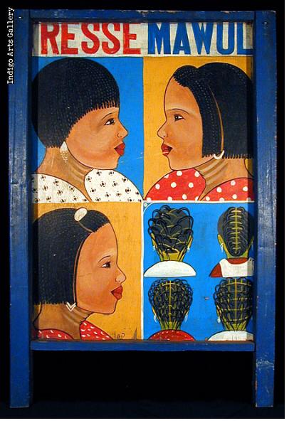 Tresse Mawuli Hair-braider's Sign