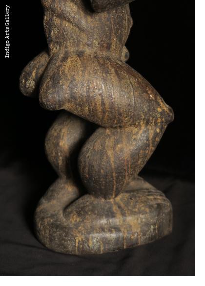 Baule Baboon Figure