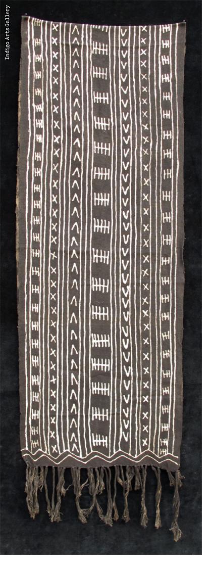 Bogolanfini - Bamana Mud-cloth scarf