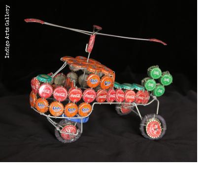 Bottle-cap Helicopter