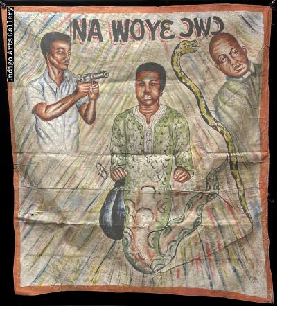 Na Woye - Vintage Ghanaian Movie Poster