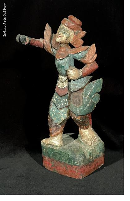 Antique Burmese Temple Figure