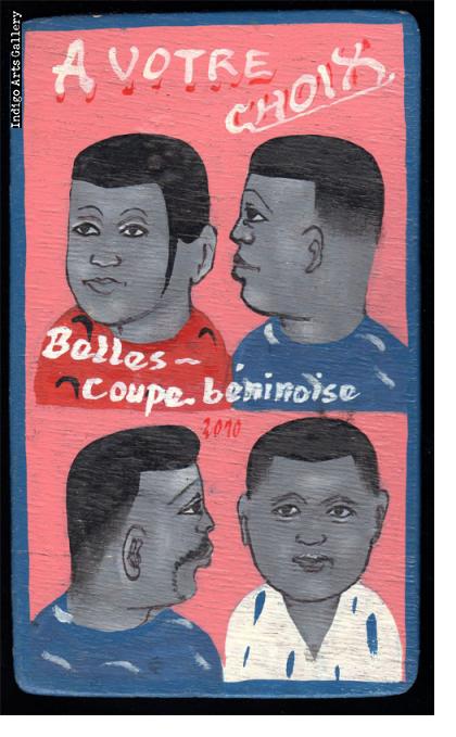 Benin Barbershop sign