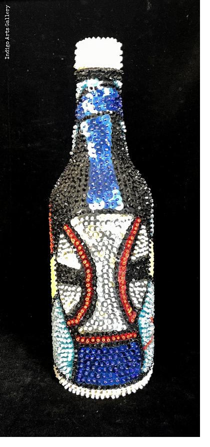 "Bossu and Dambala" Vodou Bottle