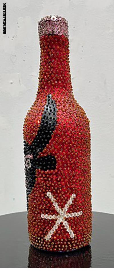 "Bossou" Vodou bottle