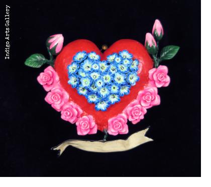 Retablo Heart Ornament