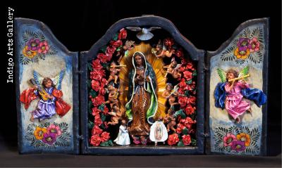 Virgen de Guadalupe Retablo
