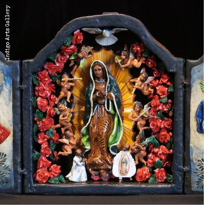 Virgen de Guadalupe Retablo