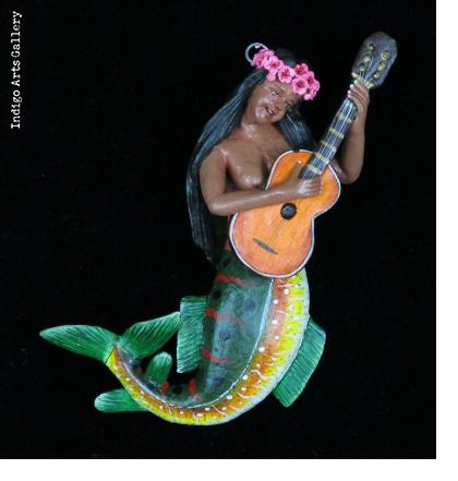  La Sirena con Guitarra - Retablo Ornament