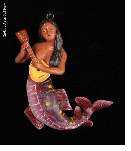 La Sirena (Mermaid) Retablo Ornament