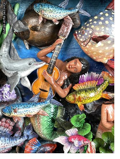Bajo el Mar IV (Under the Sea) Retablo