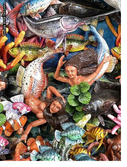 Bajo el Mar IV (Under the Sea) Retablo