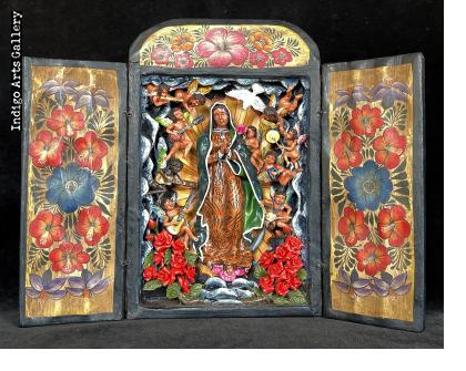 La Virgen de Guadalupe - Retablo