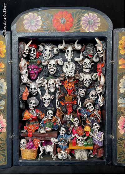 Mask Shop of the Dead - Retablo