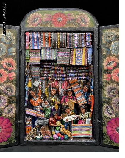 Taller de Tejidos (fabric workshop) - Retablo