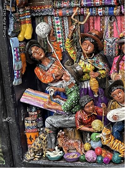Taller de Tejidos (fabric workshop) - Retablo