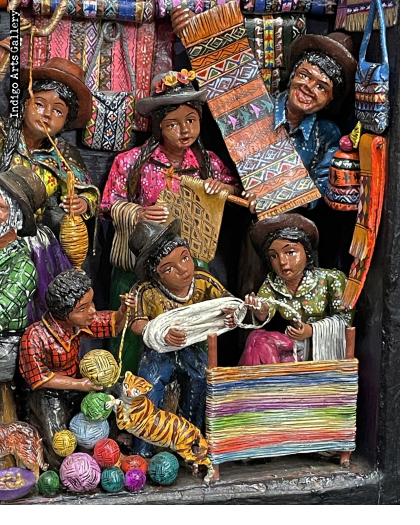 Taller de Tejidos (fabric workshop) - Retablo
