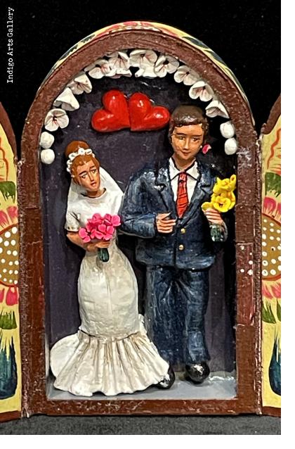  Novios (Wedding) - Mini-Retablo