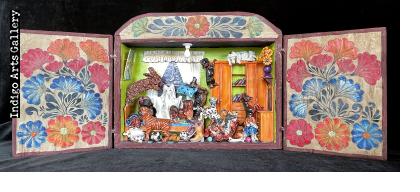 La Casa de los Perros (House of Dogs) Retablo