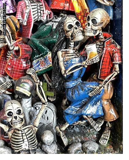 Fiesta de los Muertos (Carnival of the Dead) - Retablo (version 6)