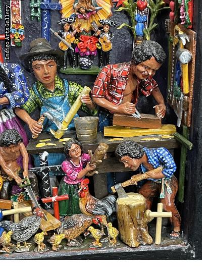 Santo and  Cross Shop - Retablo