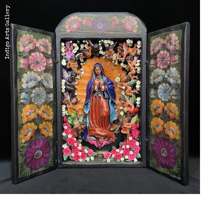 Virgen de Guadalupe Retablo