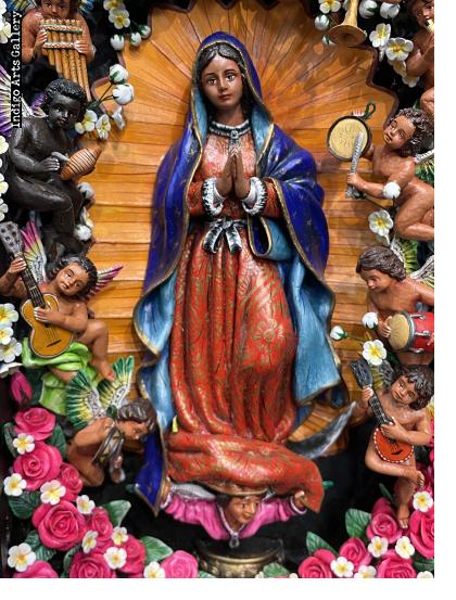 Virgen de Guadalupe Retablo