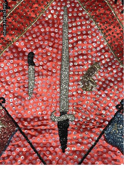 St. Jacques Majeur - Vodou Flag by Clotaire Bazile