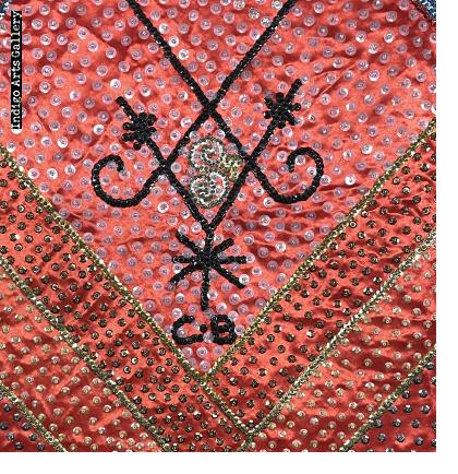 St. Jacques Majeur - Vodou Flag by Clotaire Bazile