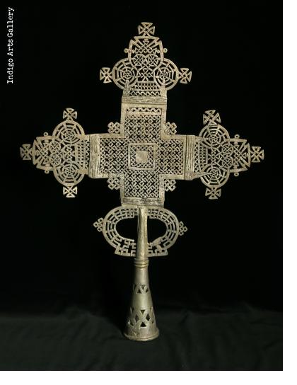 Coptic Christian Processional Cross