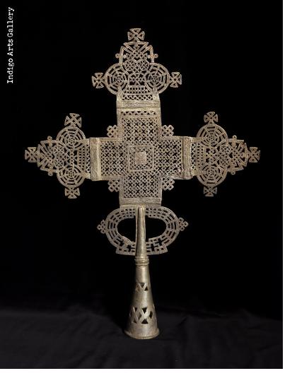 Coptic Christian Processional Cross