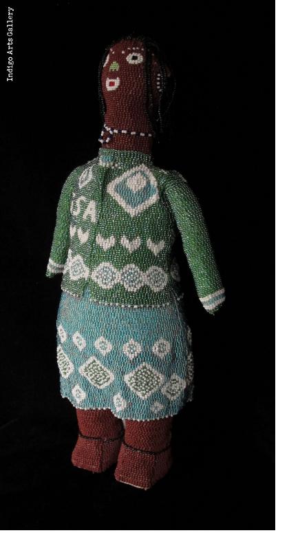 "Lisa" - Beaded Doll from Capetown