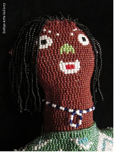 "Lisa" - Beaded Doll from Capetown