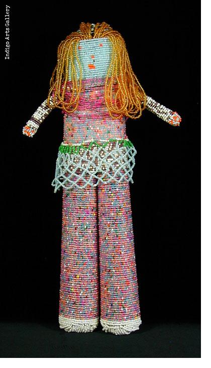 Long Tall Sally - Monkeybiz 2024 Ladies Beaded Doll Art Pieces