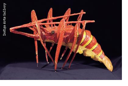 Lobster - Papier Maché Carnival Sculpture