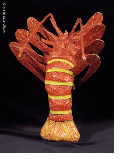 Lobster - Papier Maché Carnival Sculpture