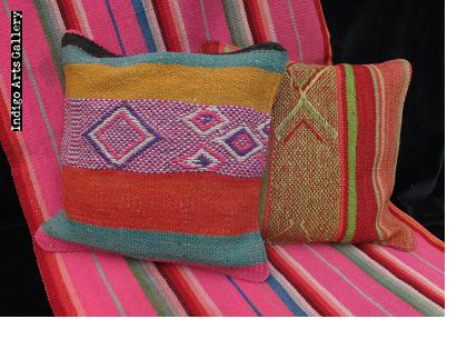 "Frazada" Pillows from the Peruvian Highlands
